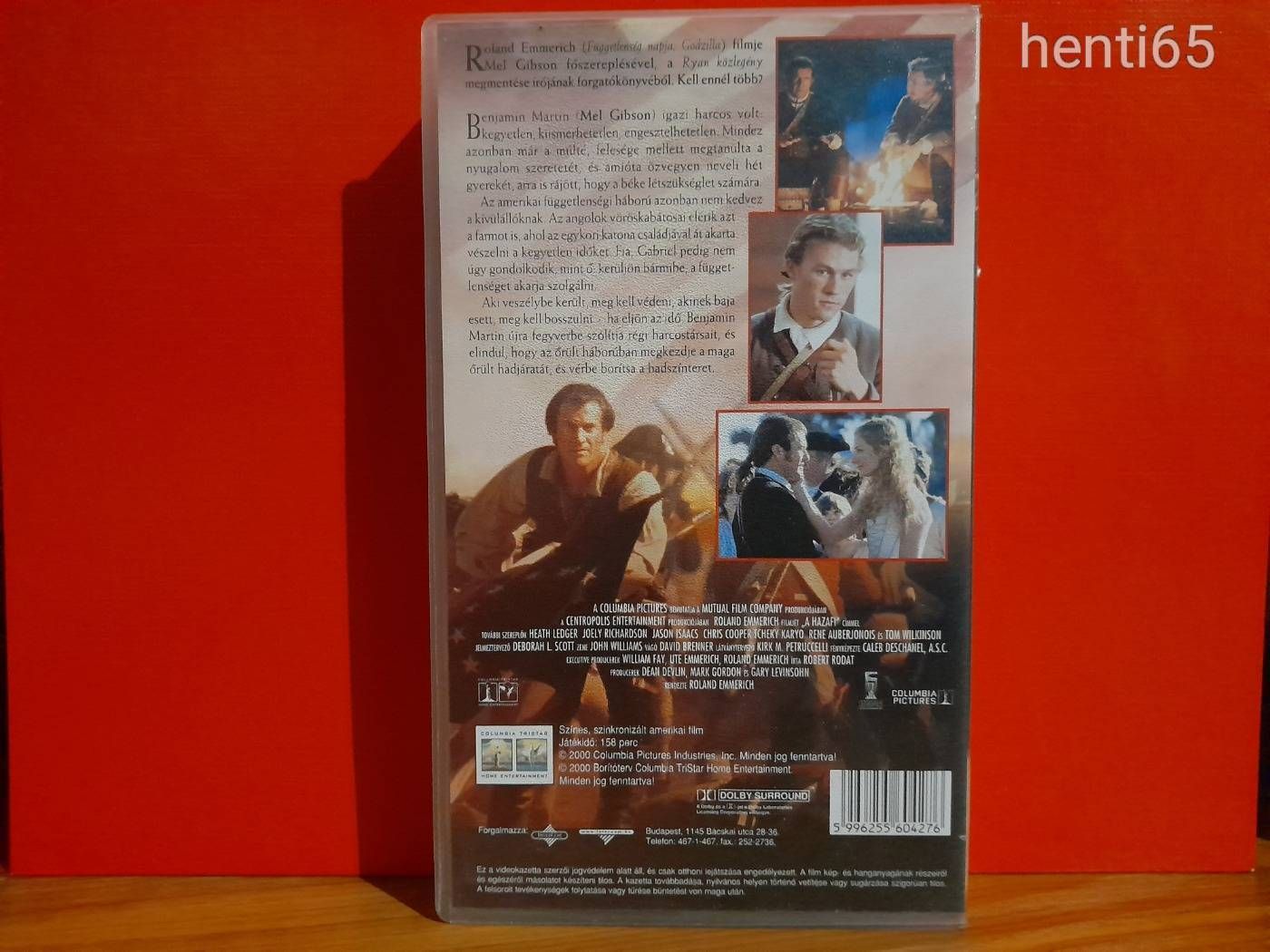 A Hazafi      VHS !!!   Mel Gibson
