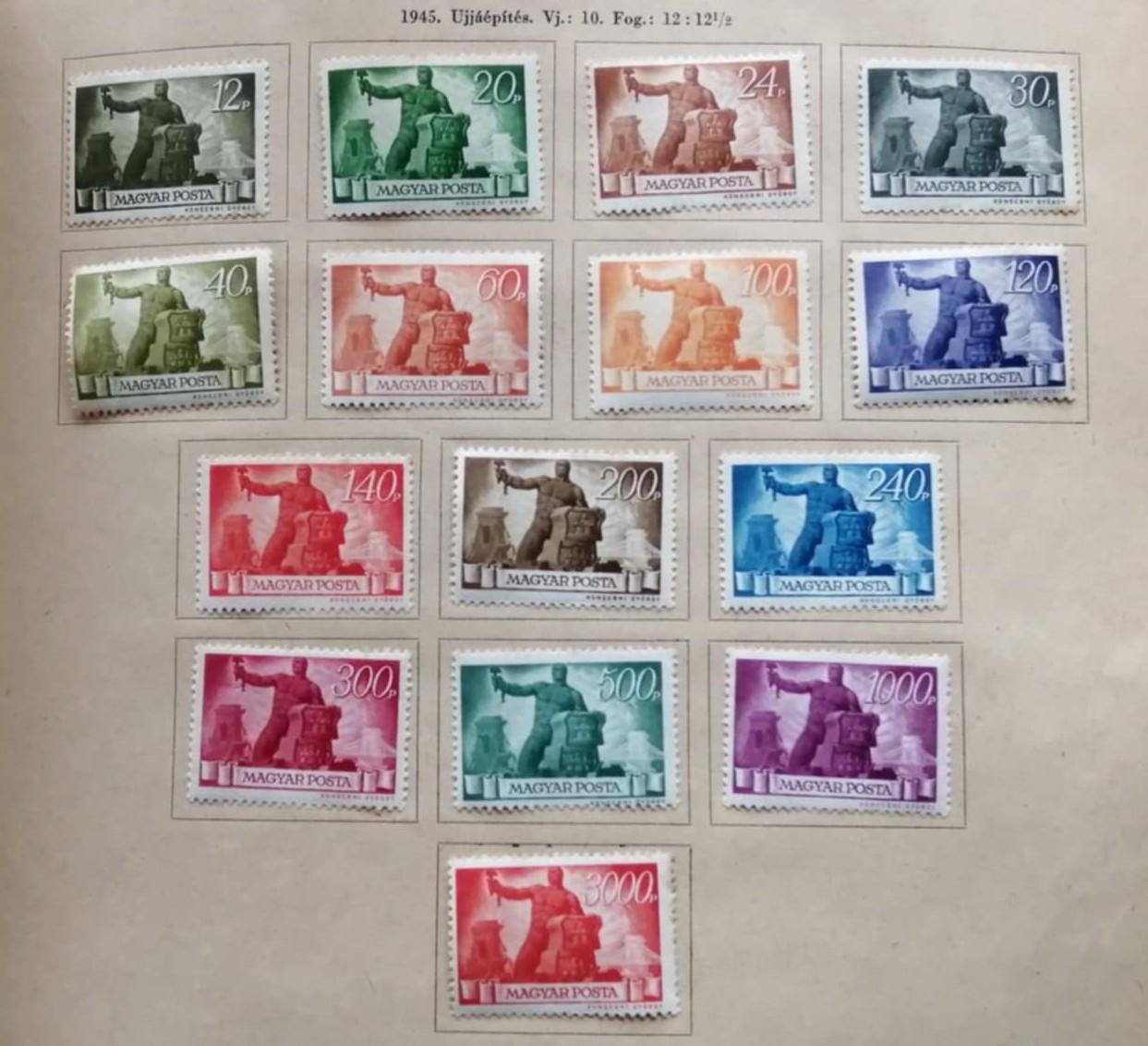 Magyarország 1945 Újjáépítés