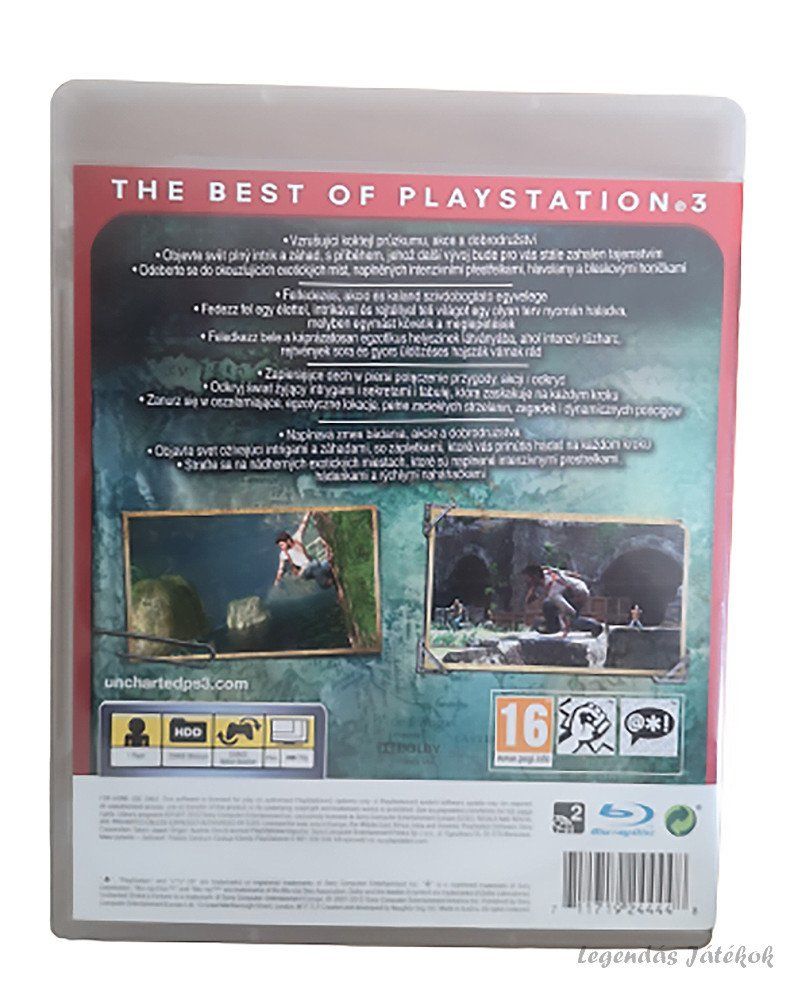 Uncharted Ps3 játék (használt)