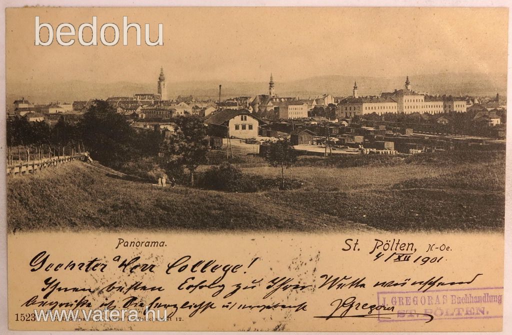 St. Pölten, látkép.