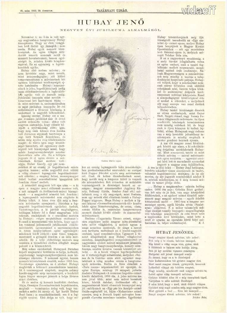 Vasárnapi újság - 1912 - 45. szám