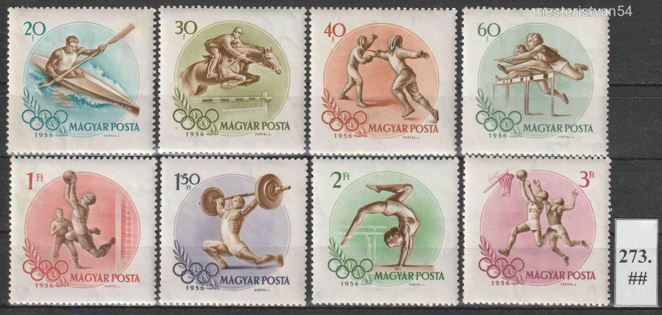 1956.Olimpia (II.)-Melbourne** ##-273