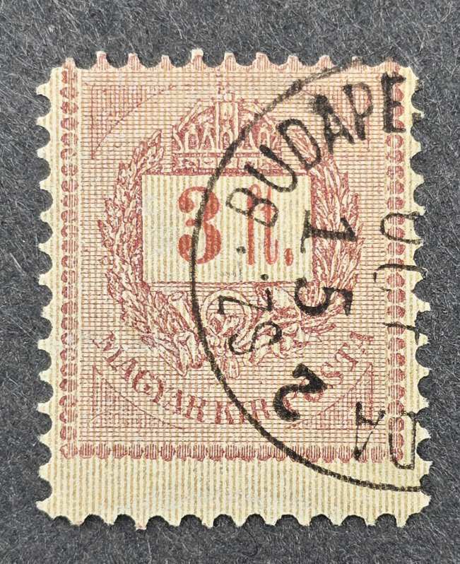 1881-1899 Magyar 3ft krajcáros