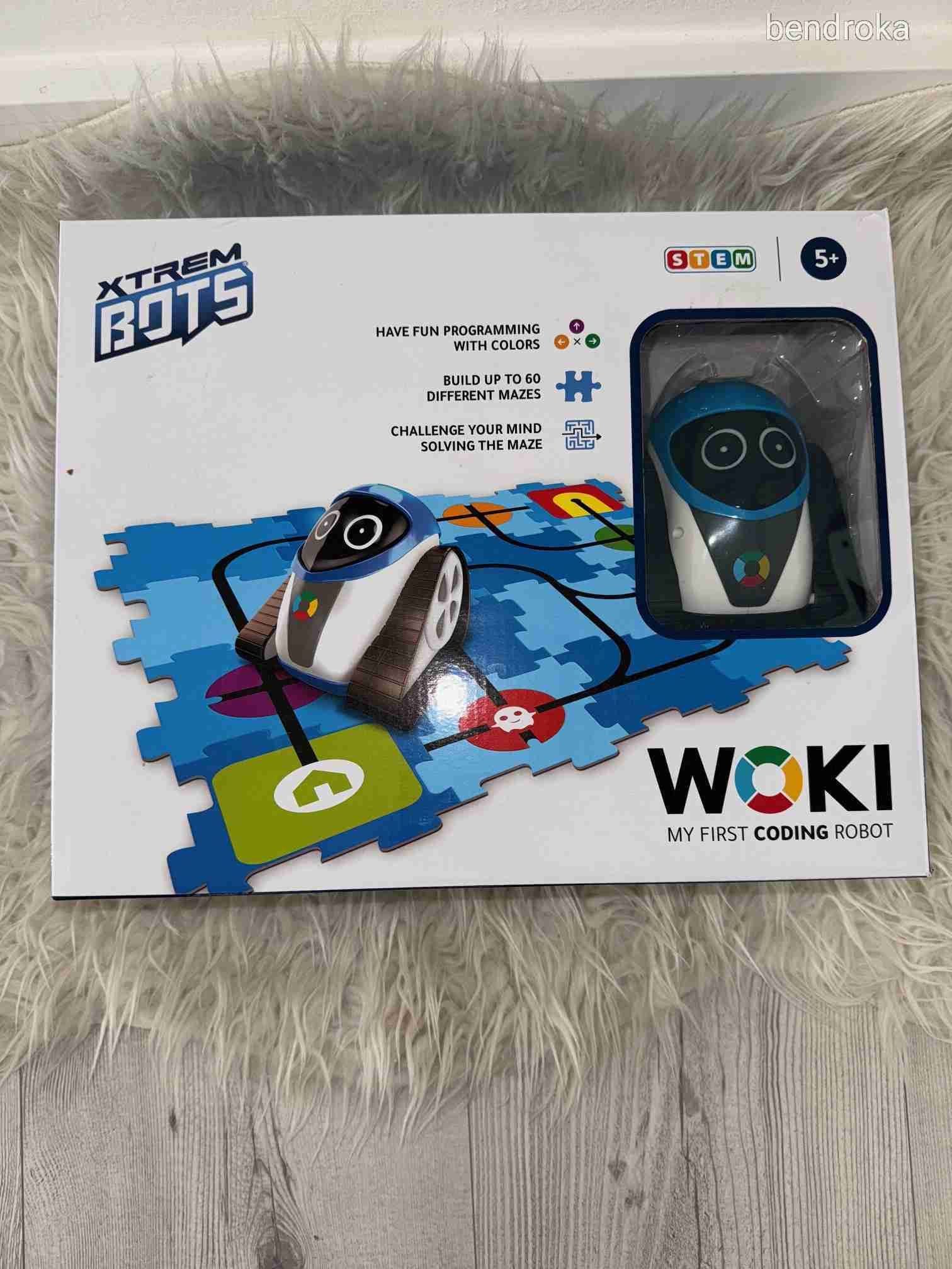 ROBOT WOKI XTREM BOTS Kódoló robott, vadonatúj