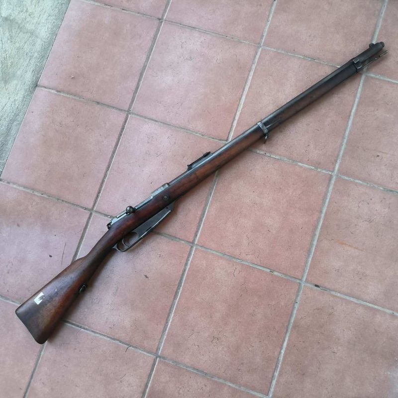 Mauser GEW88 puska hatástalanítva