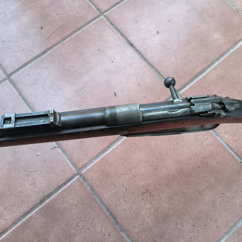 Mauser GEW88 puska hatástalanítva