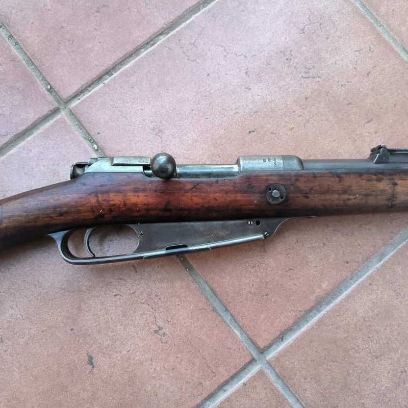 Mauser GEW88 puska hatástalanítva