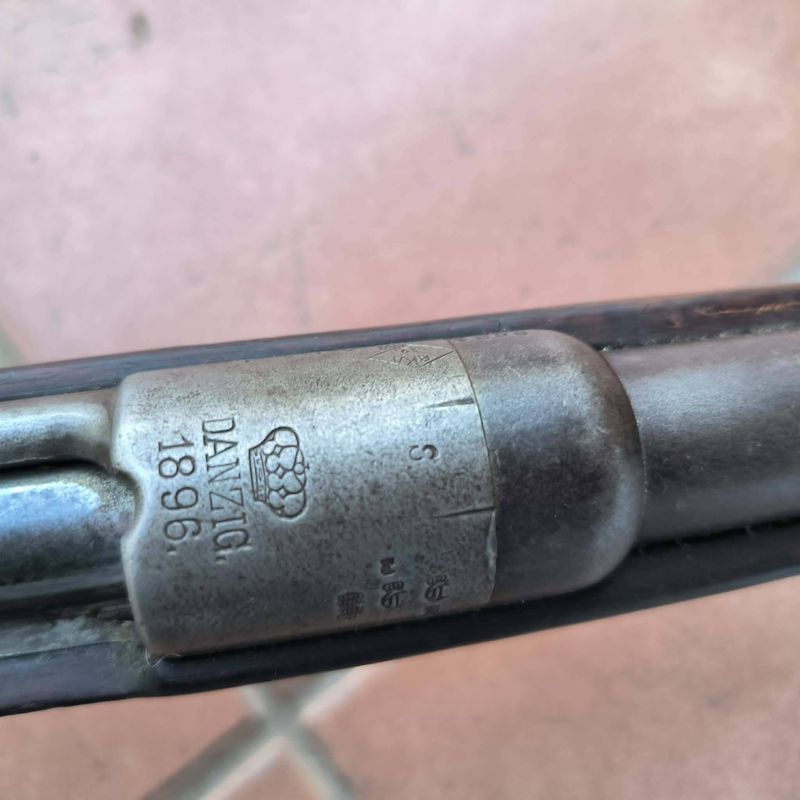 Mauser GEW88 puska hatástalanítva