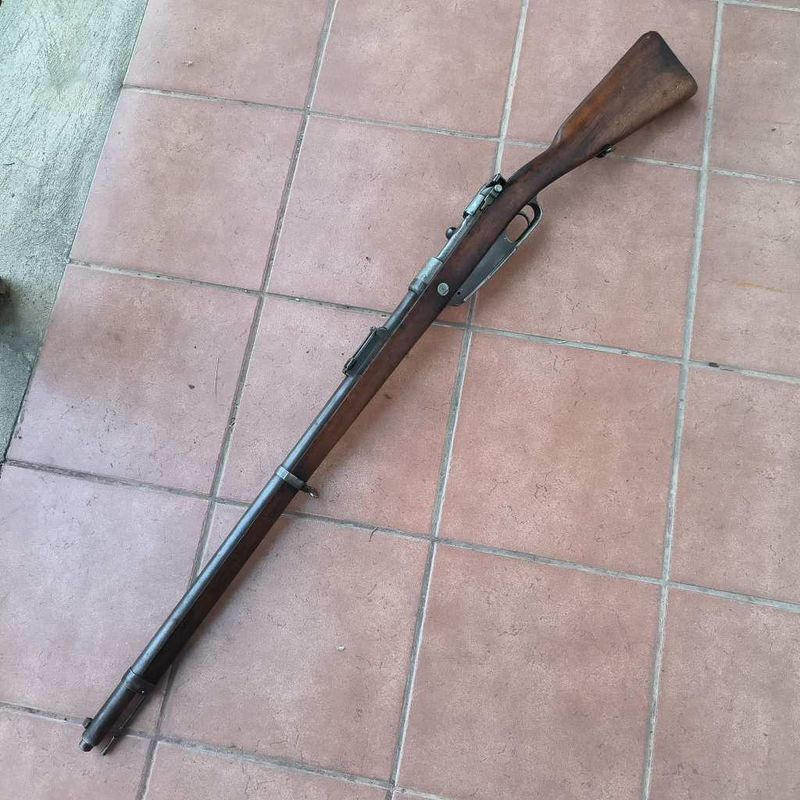 Mauser GEW88 puska hatástalanítva
