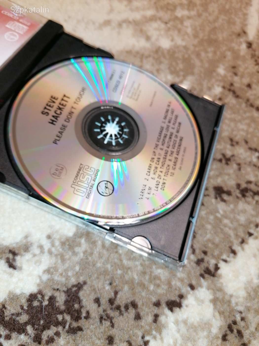 CD - Steve Hacket - Please don't touch