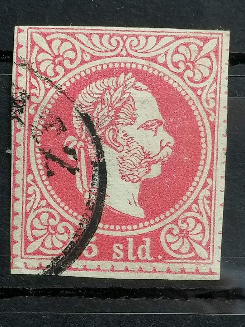 1867 magyar posta romániában 5 sld galatz bélyegzéssel ( katalógus ár 85 000 ft )