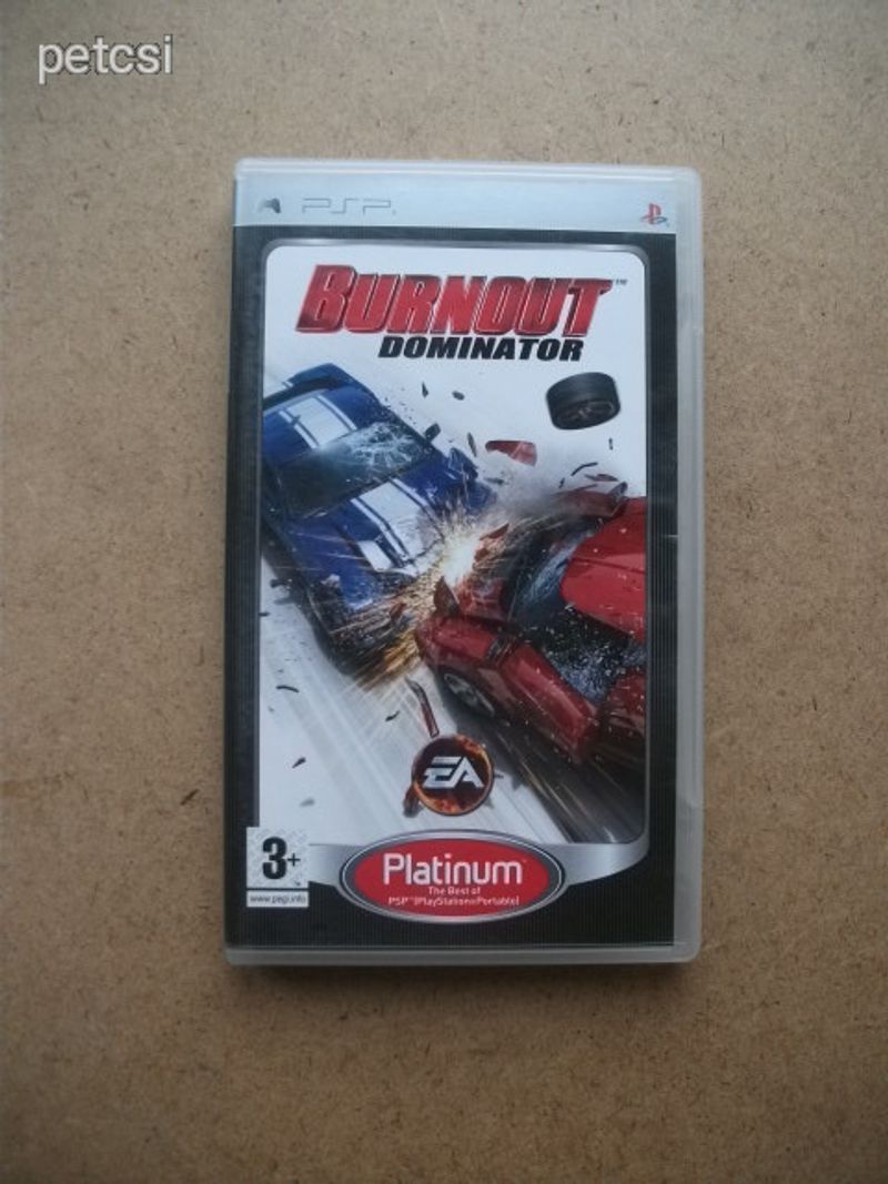 PSP Burnout dominator UMD