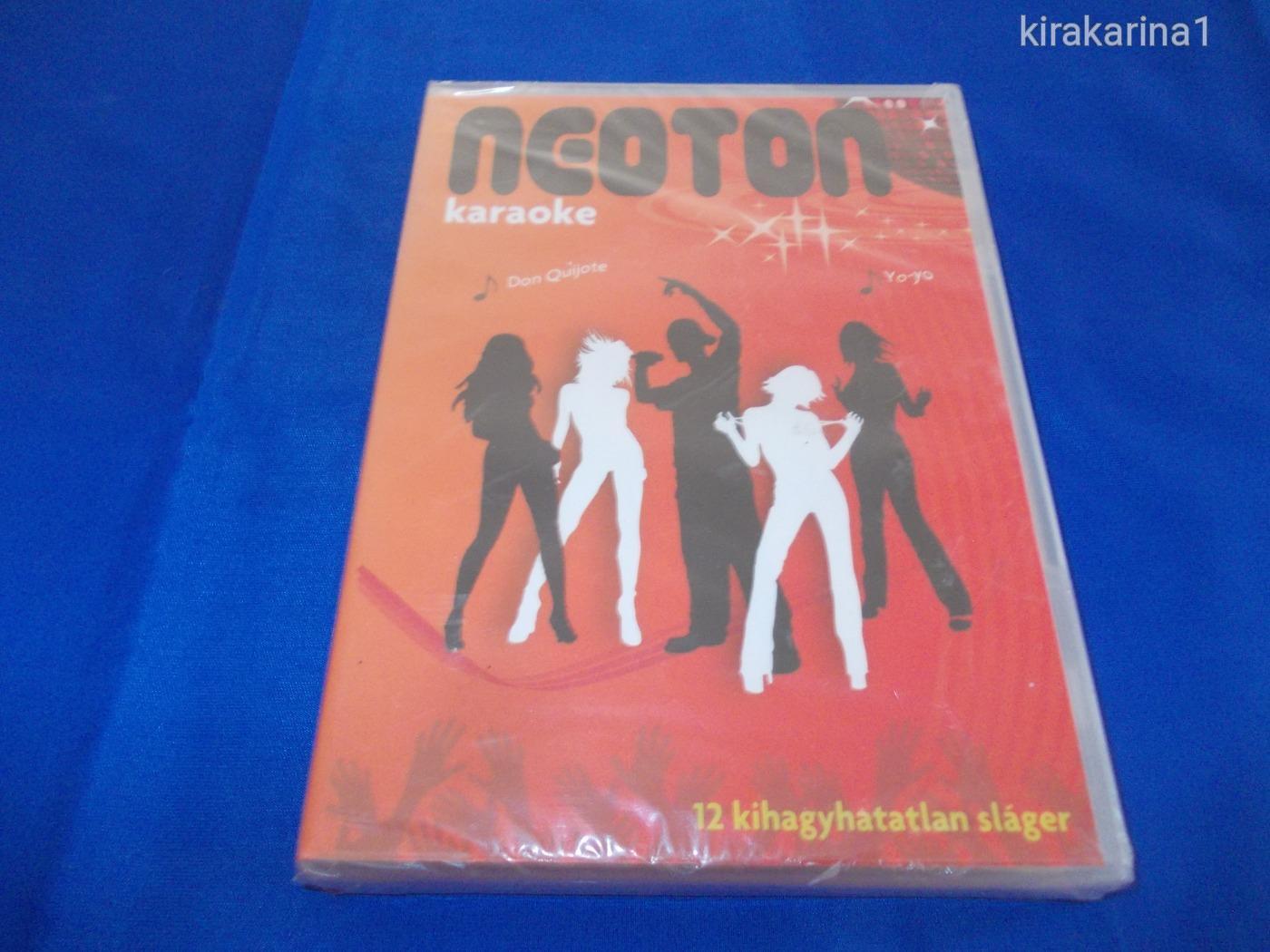 Neoton karaoke dvd ÚJ !