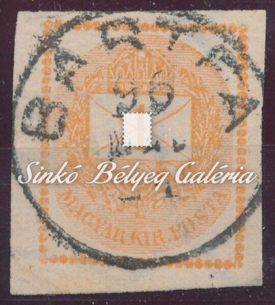 1881. Hírlapbélyeg, BÁRTFA
