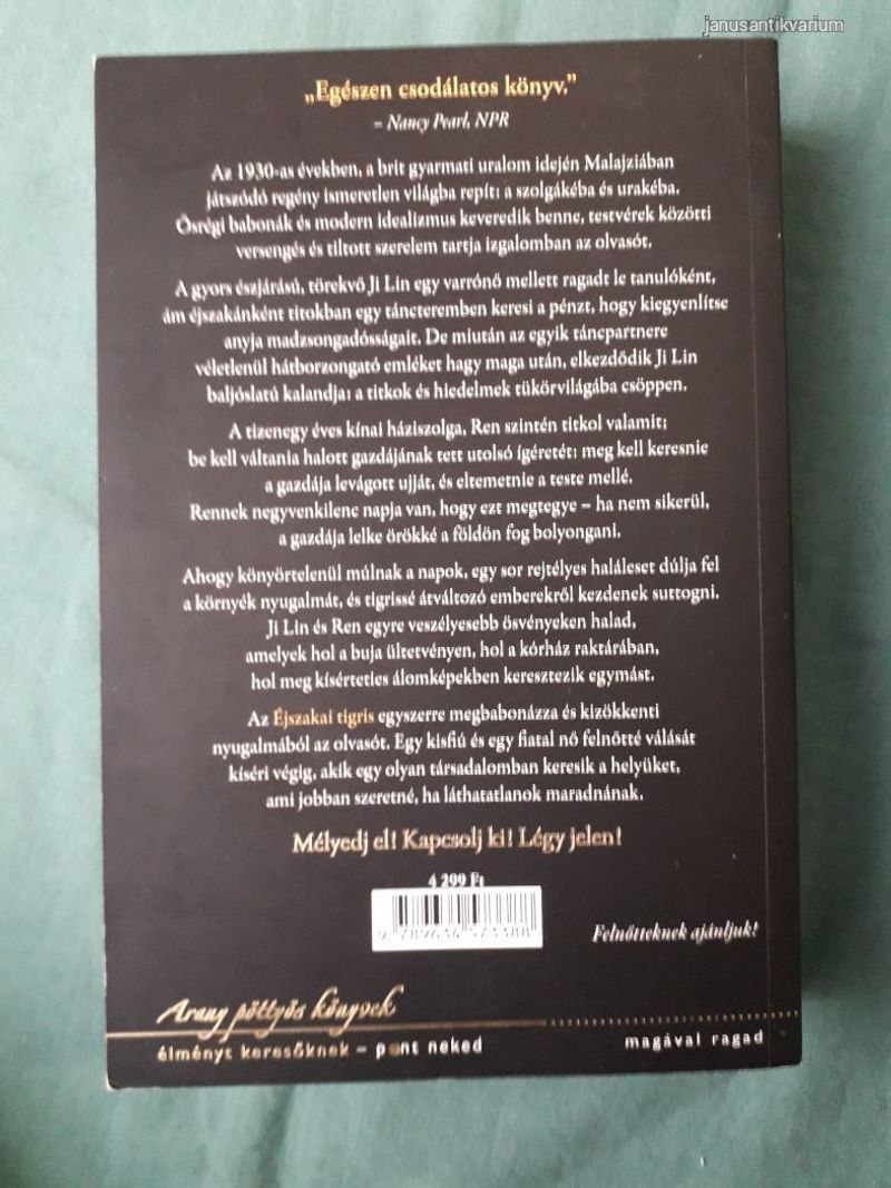 Yangsze Choo: Éjszakai tigris