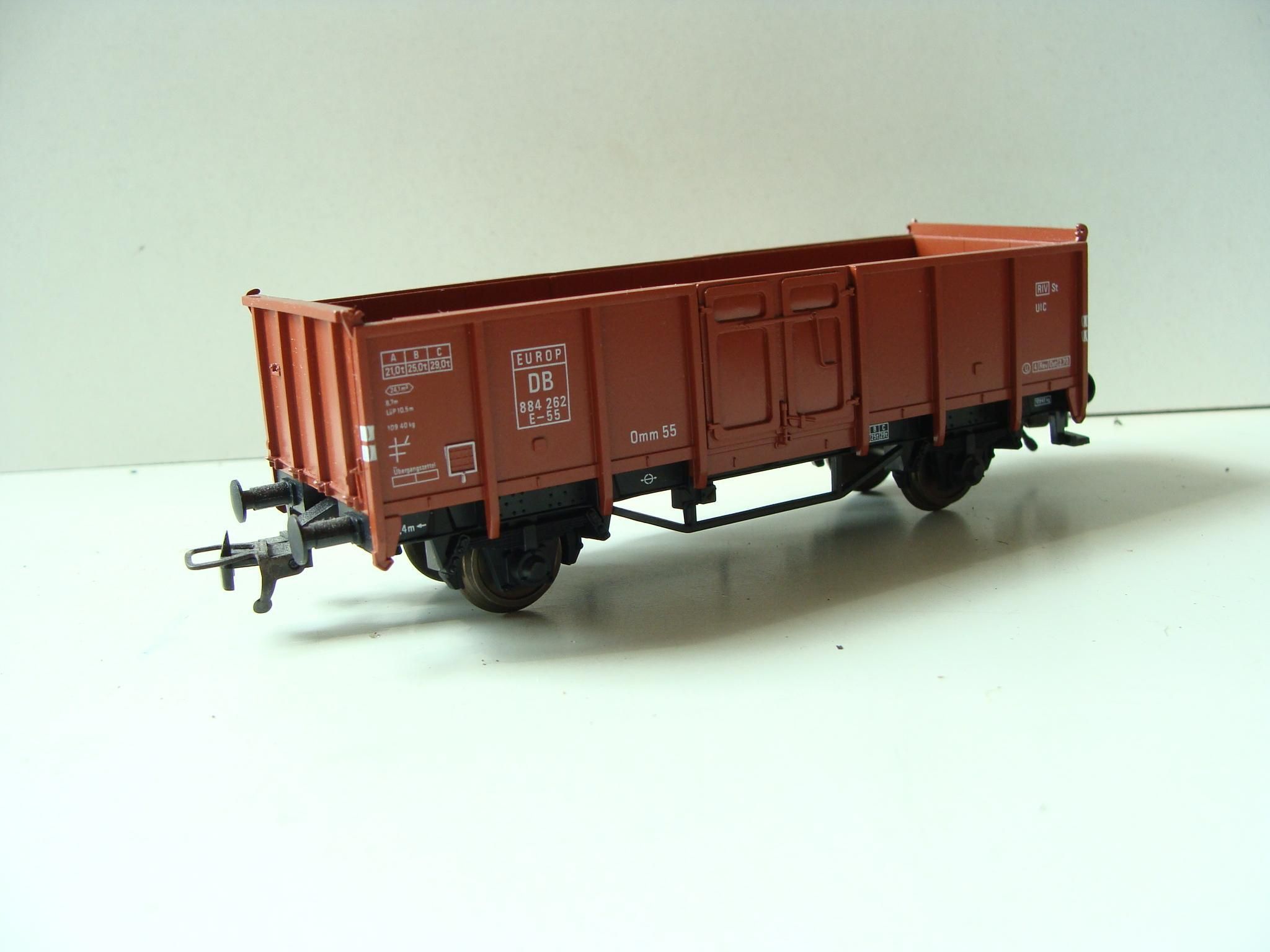 AB501 H0 Fleischmann nyitott teherkocsi DB