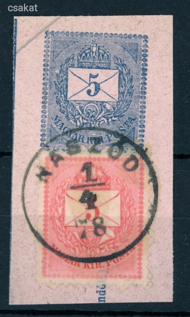 1874 krajcáros NASZÓD bélyegzés Beszterce-Naszód Romania Gudlin E3.15 / 60 pont (e35)