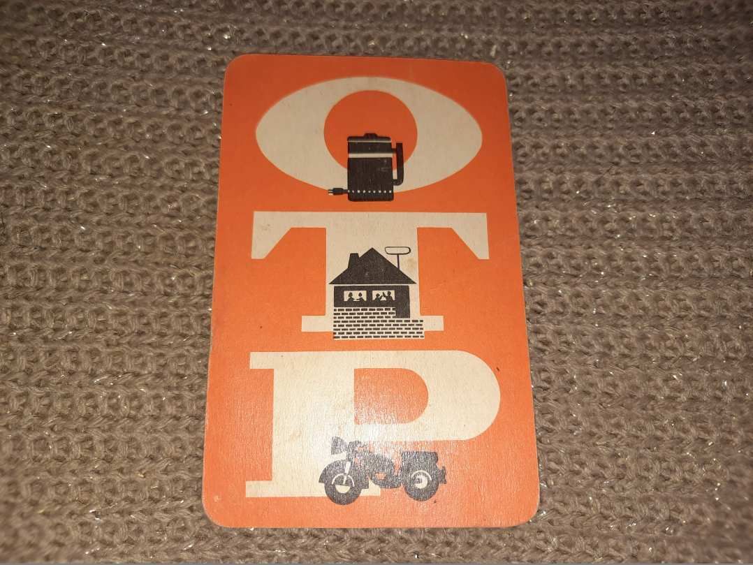 OTP kártyanaptár 1966.