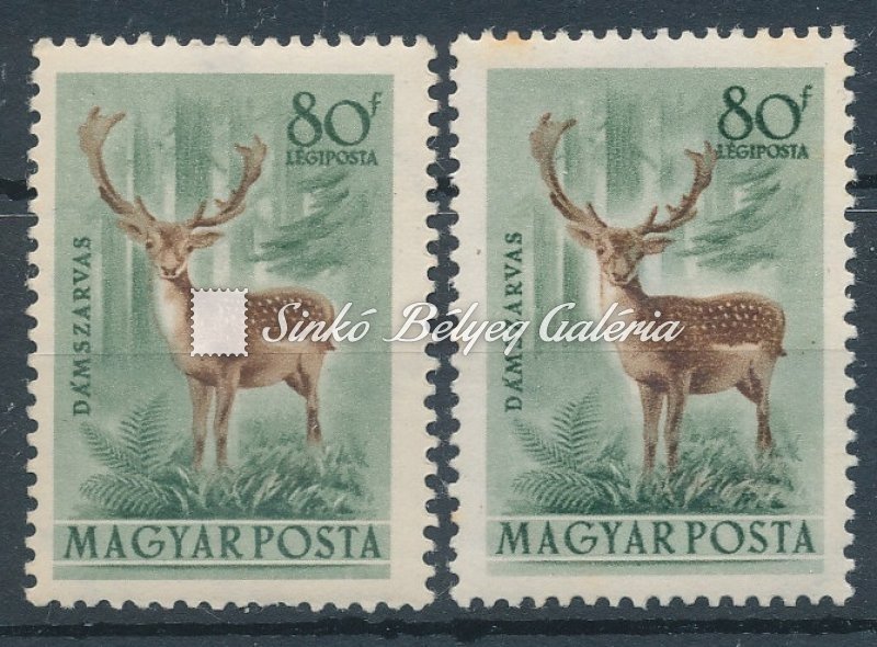 1953. Erdei állatok - L 80f