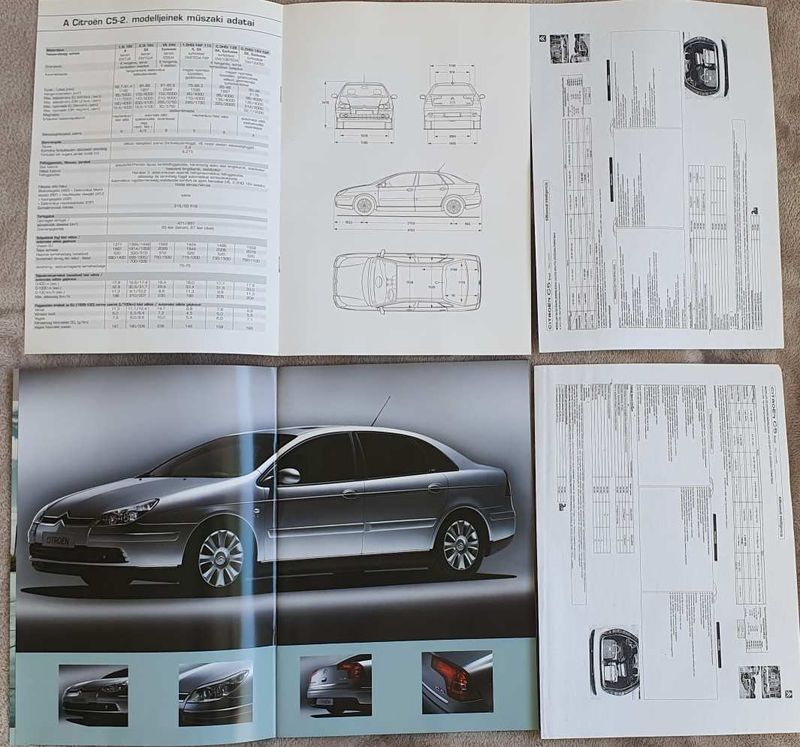 Citro&euml;n C5 S2 prospektus (2006)