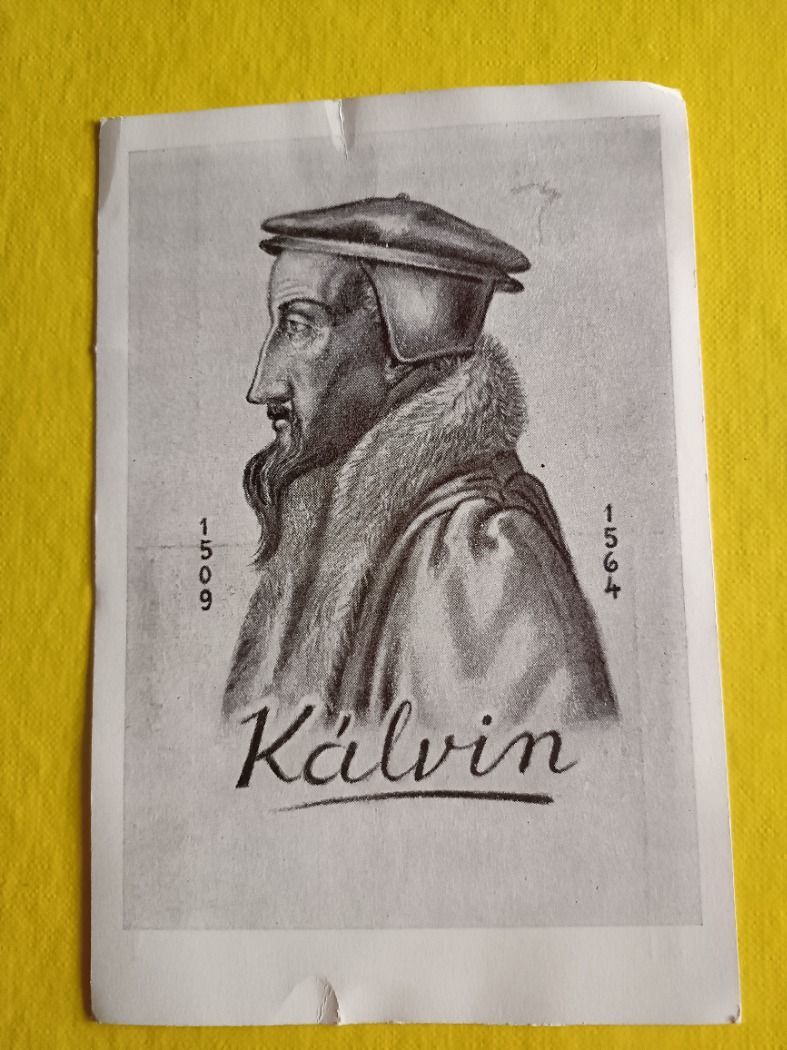 Kálvin János képeslap