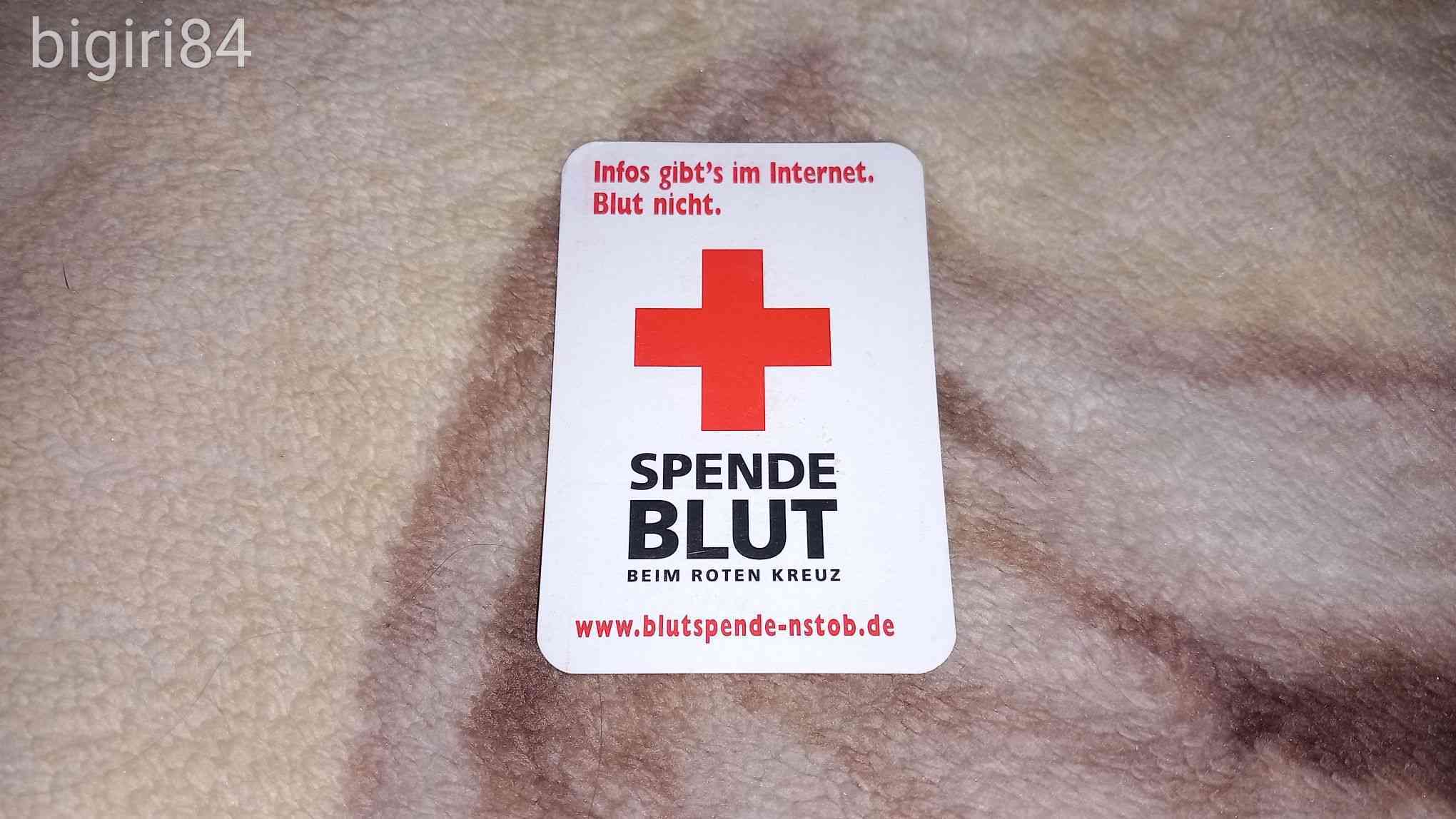 2004 - Spende Blut kártyanaptár