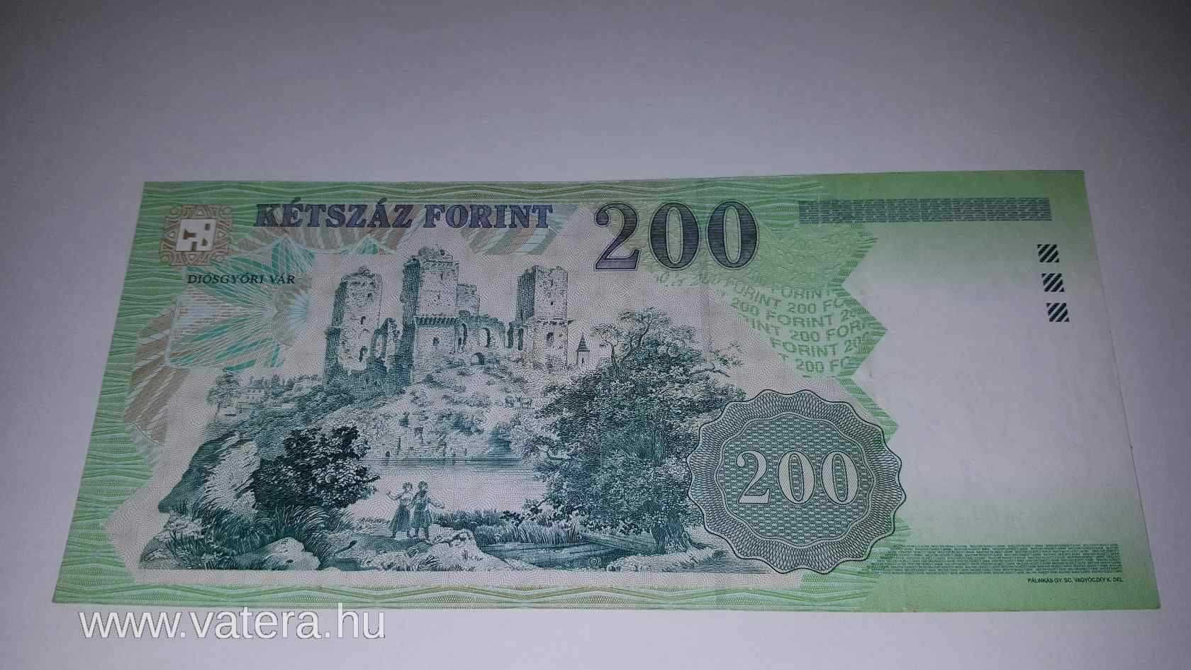 EF+ 200 Forint 2004-as FA Eladó!