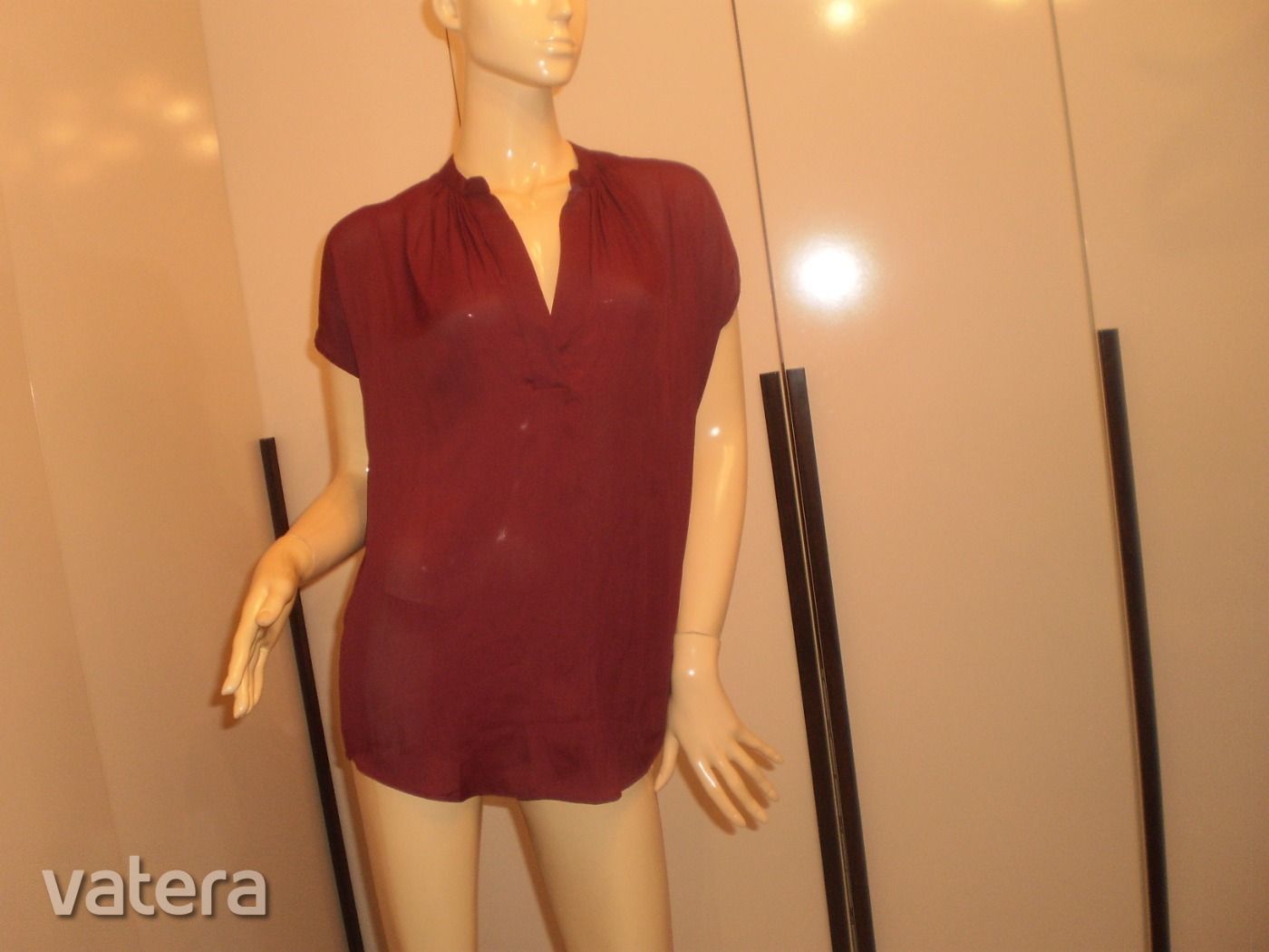 H&M BORDÓ BLÚZ