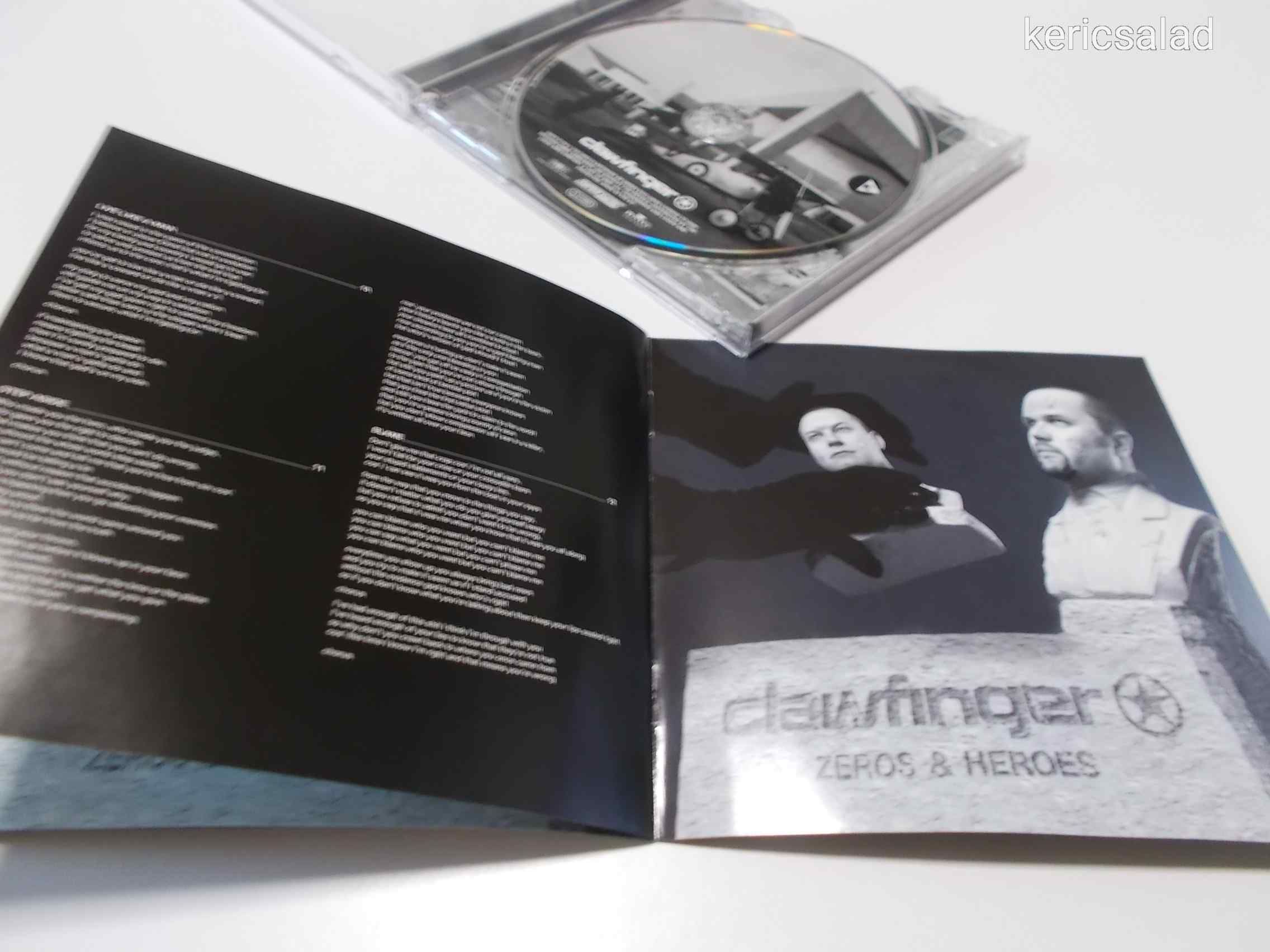 Clawfinger: Zeros & heroes cd 2003