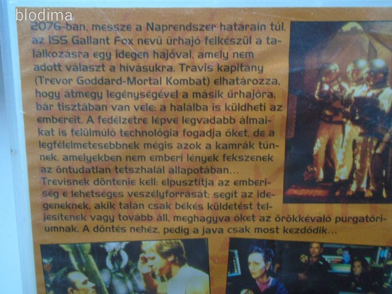 VHS  HALÁLKÓD SCI-FI