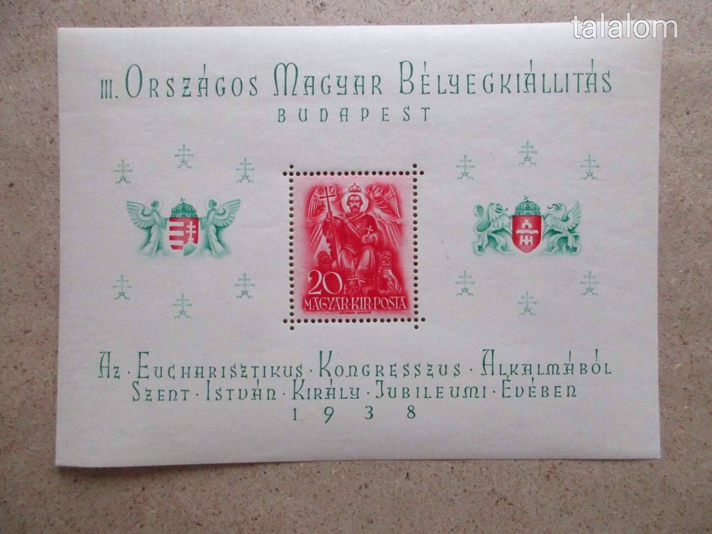 1938. Orbék blokk
