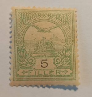 Magyarország 1900 Turul 5 F * falcos D