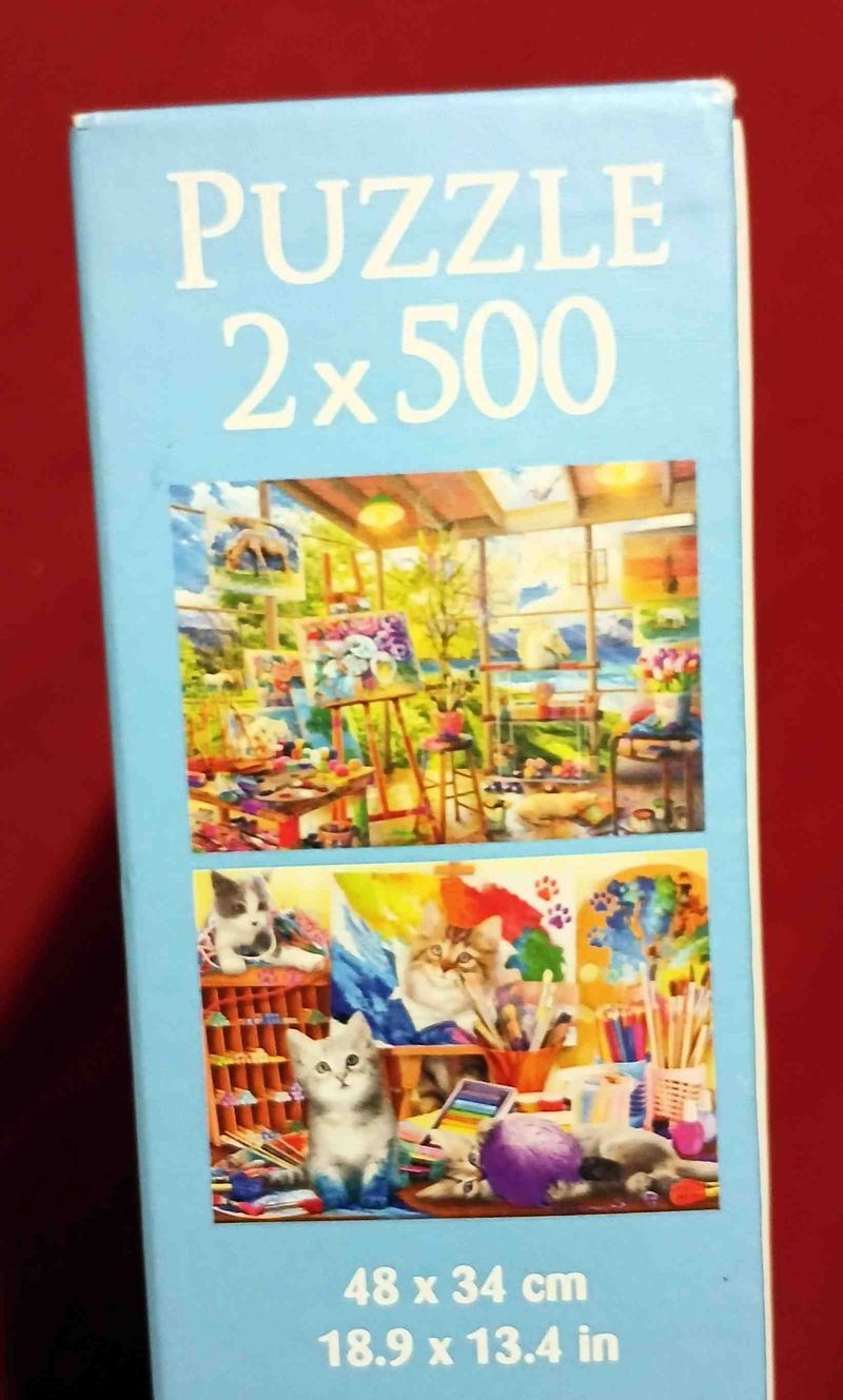 Puzzle, 2x500 db-os
