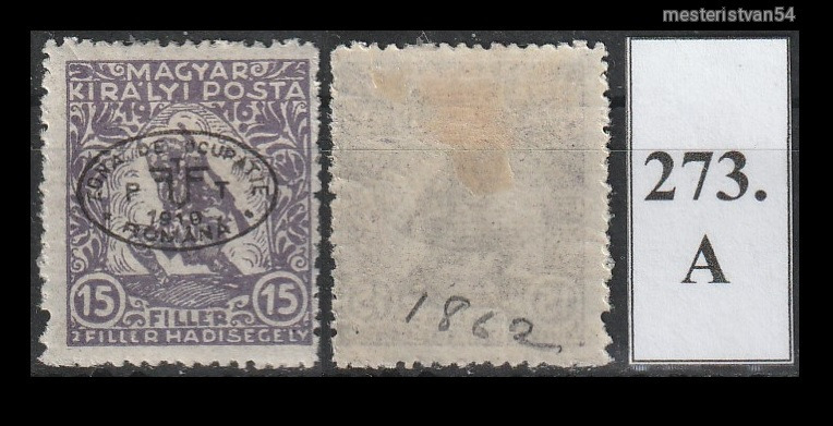 1919.Debrecen -Román megszállás (II.) November 21. A-273