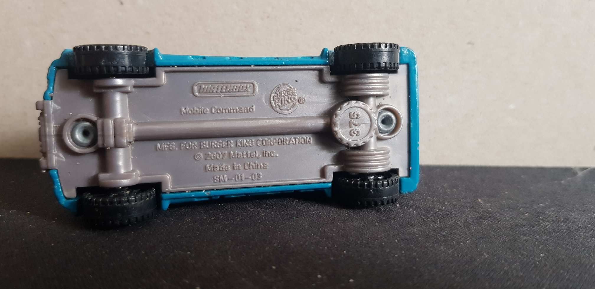 Matchbox - Mobil command / burger king