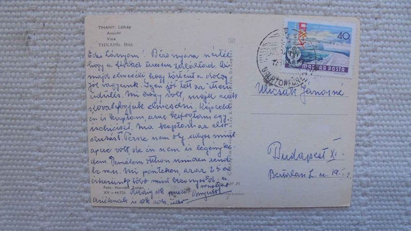 Tihany.   Látkép
