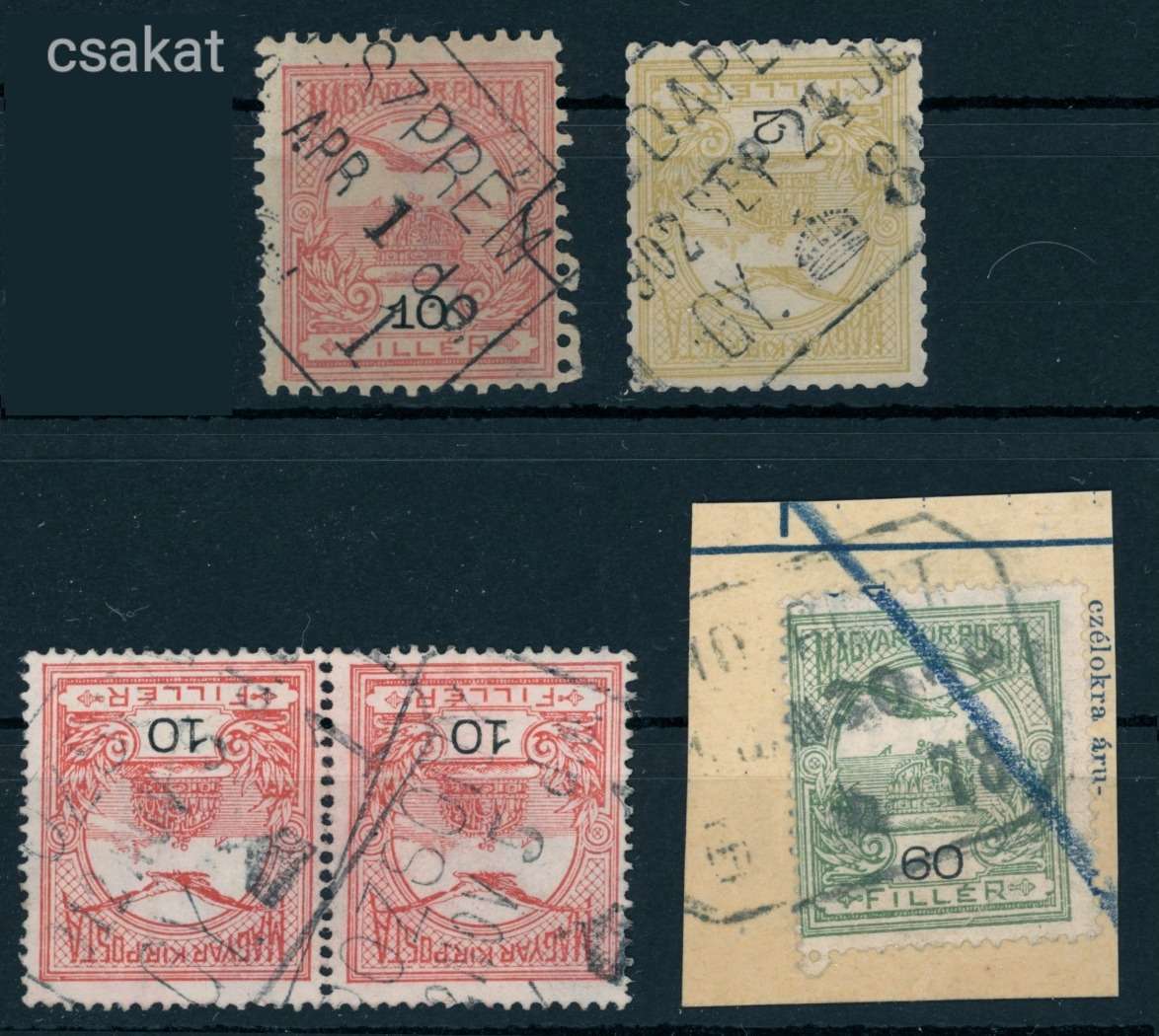 1900+ turul gyújtő bélyegzések POZSONY / 1 + VESZPRÉM / 1 + BUDAPEST / 78 +81 MPPFB 900(!) pont(e28)