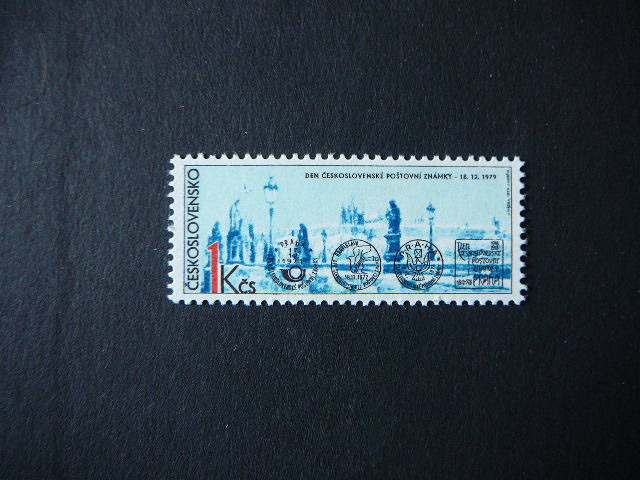 Csehszlovák postatiszta bélyeg