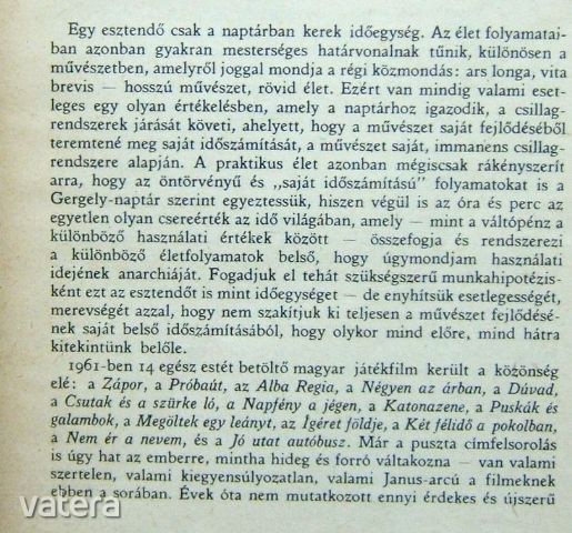 Filmévkönyv 1962