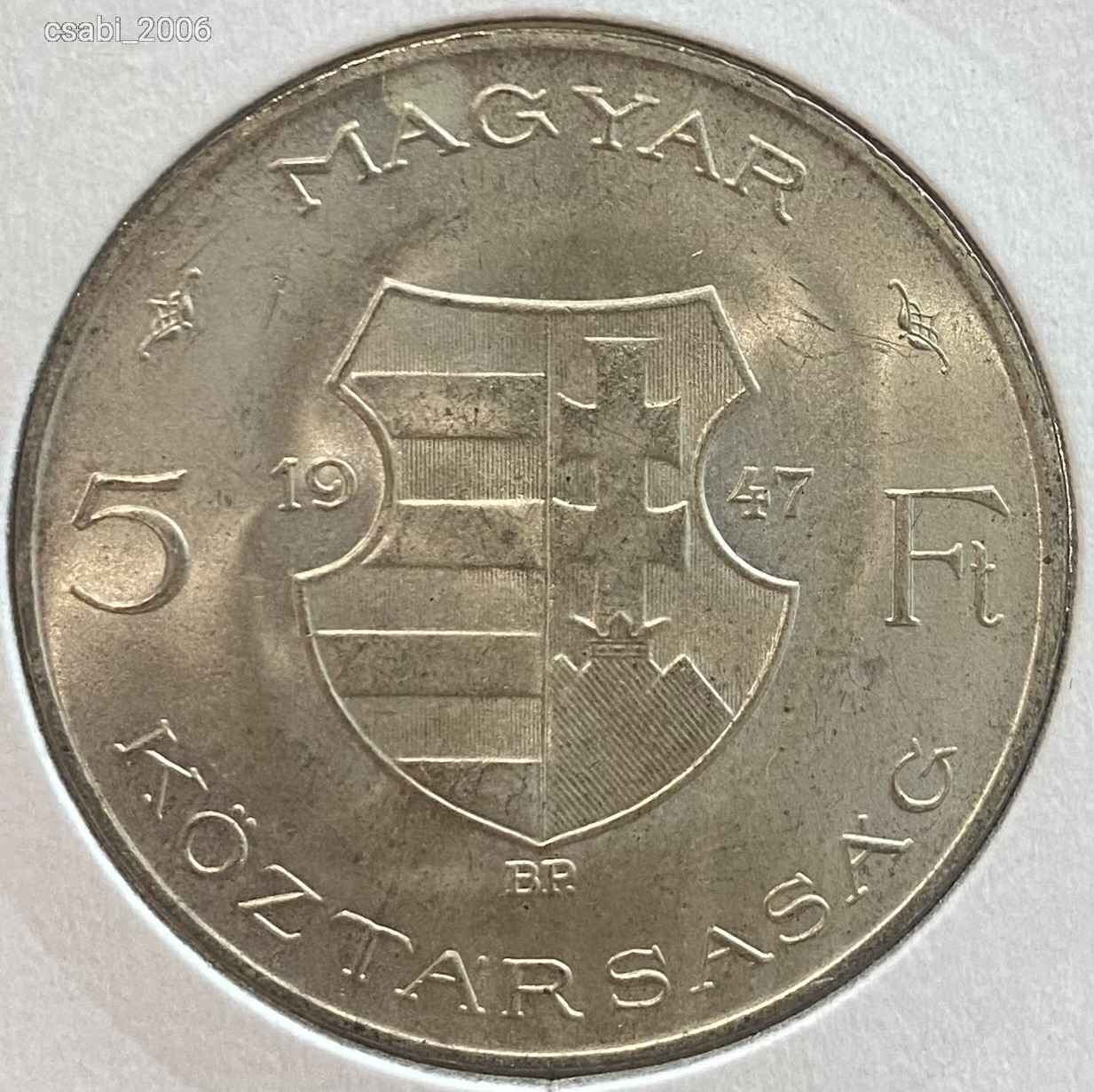 5 Forint - 1947