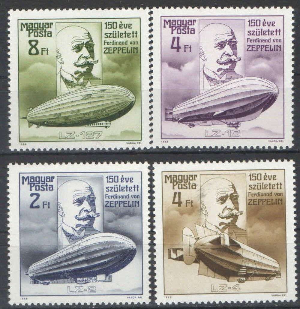 1988. Magyarország - Zeppelin, sor**