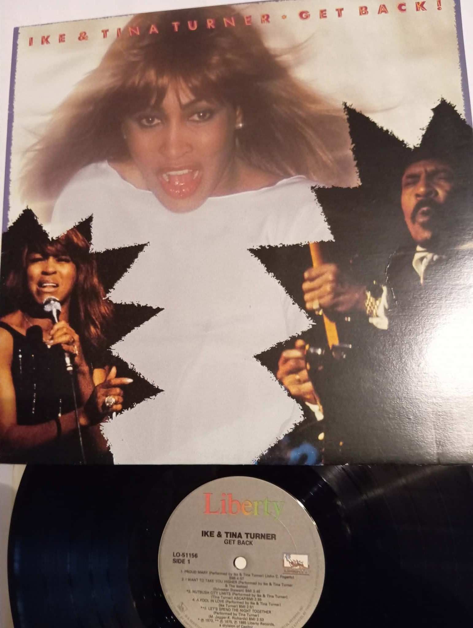 Ike & Tina Turner - Get Back! (LP, Comp)