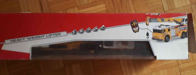 Dickie toys construction emelő