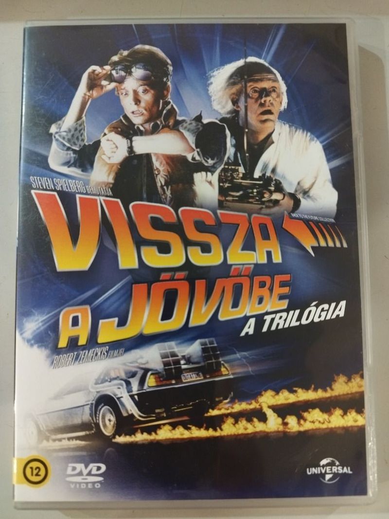 VISSZA  A JÖVŐBE TRILÓGIA         (3 DVD)