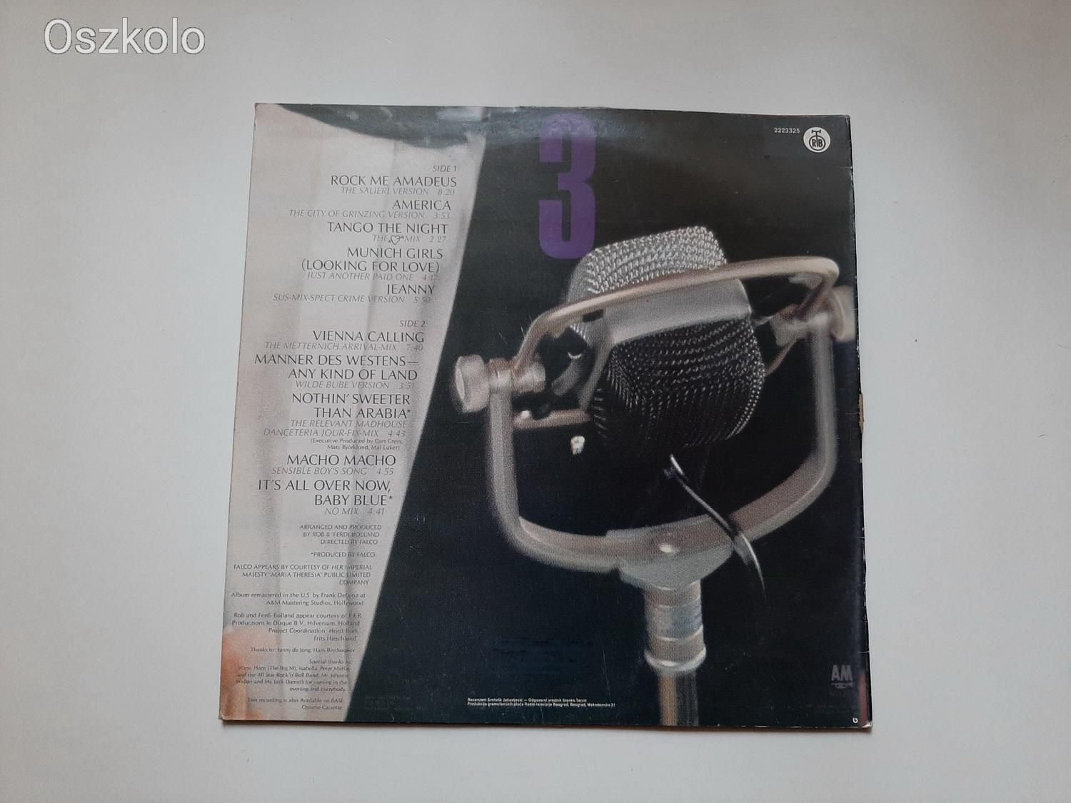 Falco - Falco 3. LP