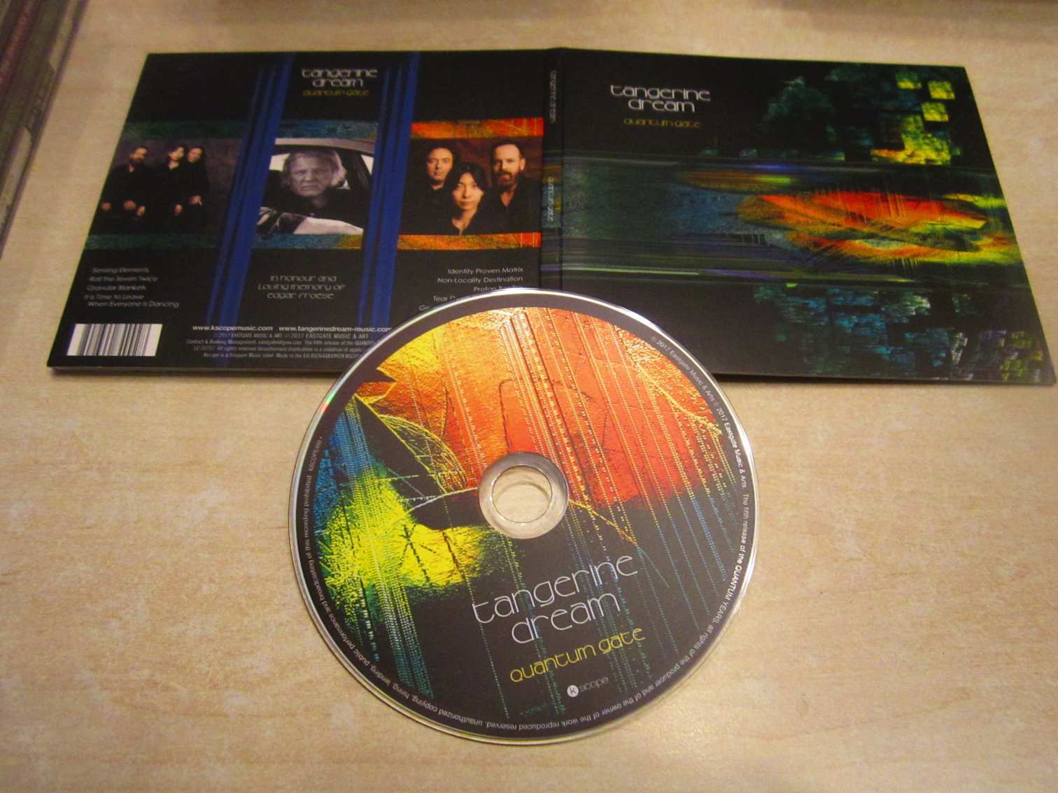 TANGERINE DREAM-QUANTUM GATE CD