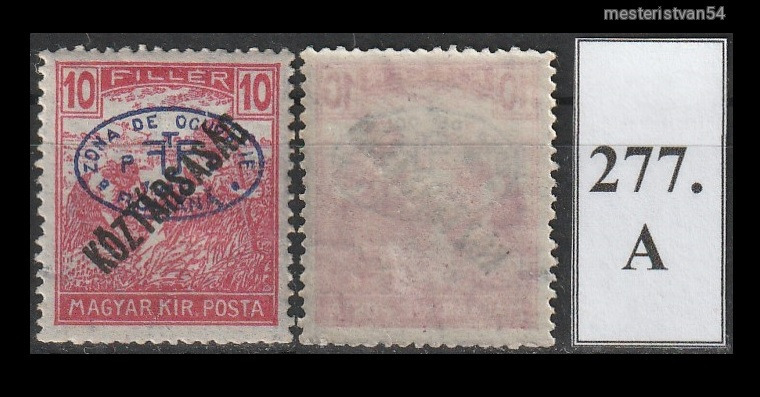 1919.Debrecen -Román megszállás (II.) November 21. A-277