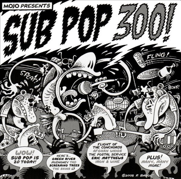 Sub Pop 300! - válogatás CD