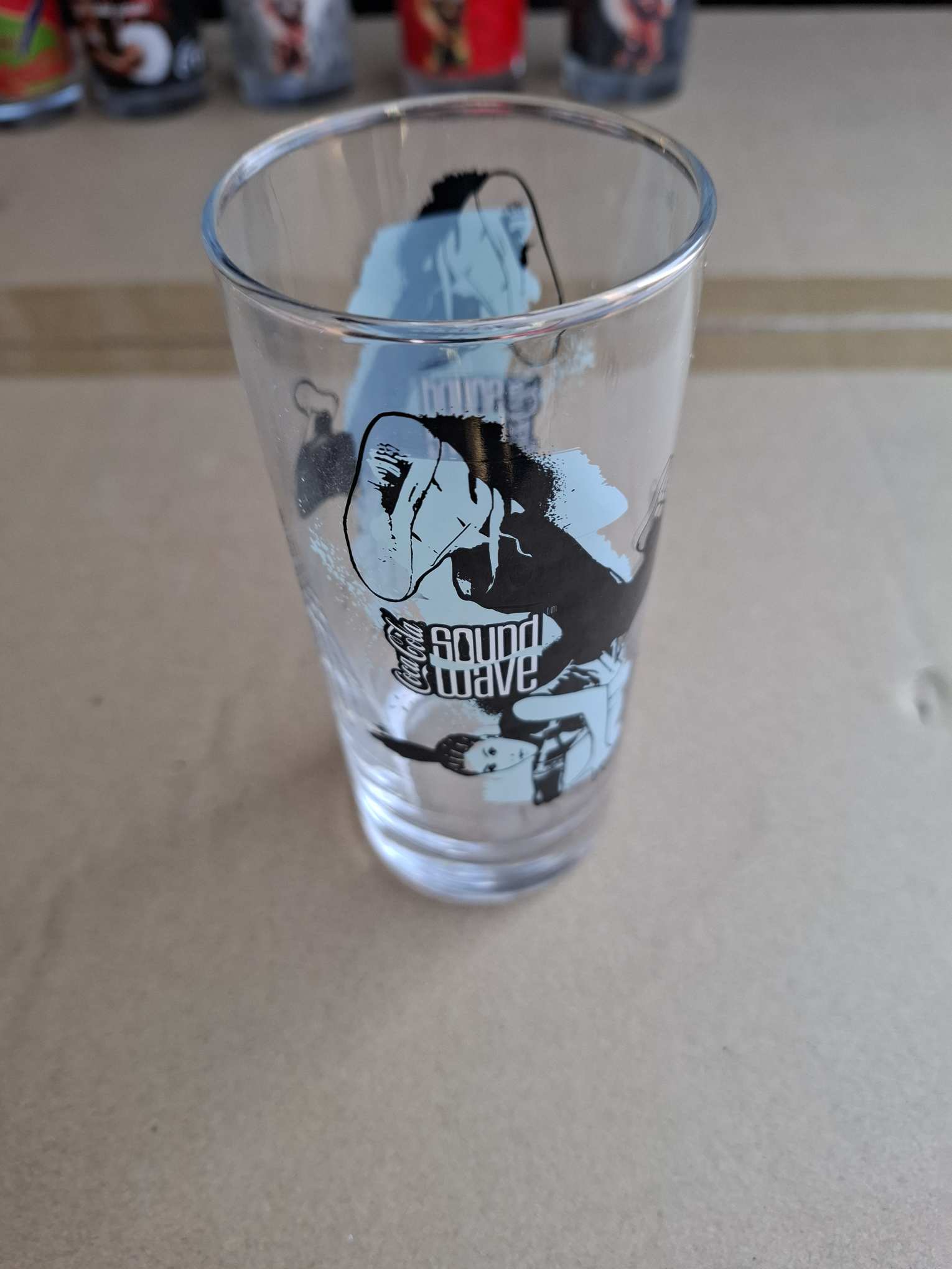 Coca cola soundwave pohár
