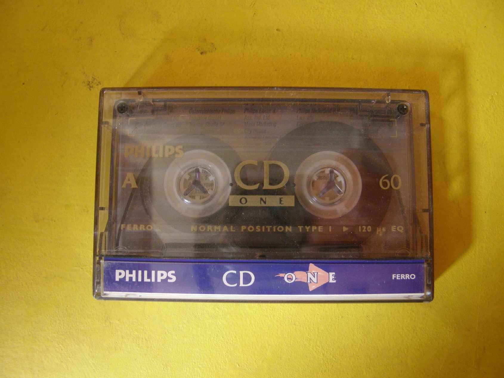 Philips CD ONE 60, magnókazetta